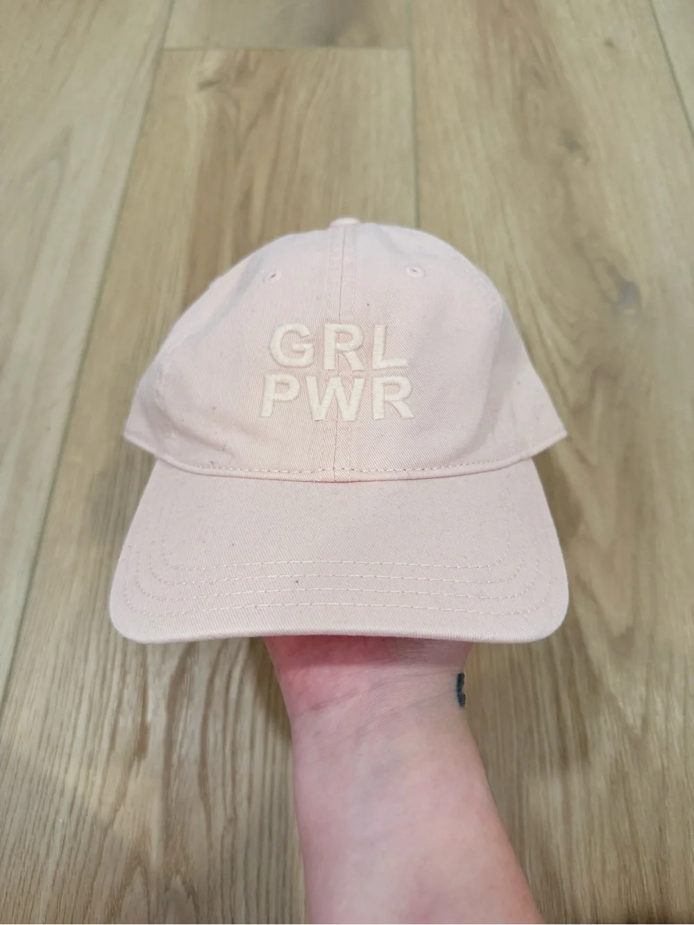 aerie Light Pink Baseball Cap